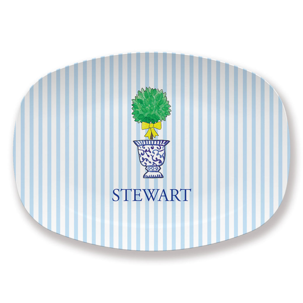 Potted Topiary Platter