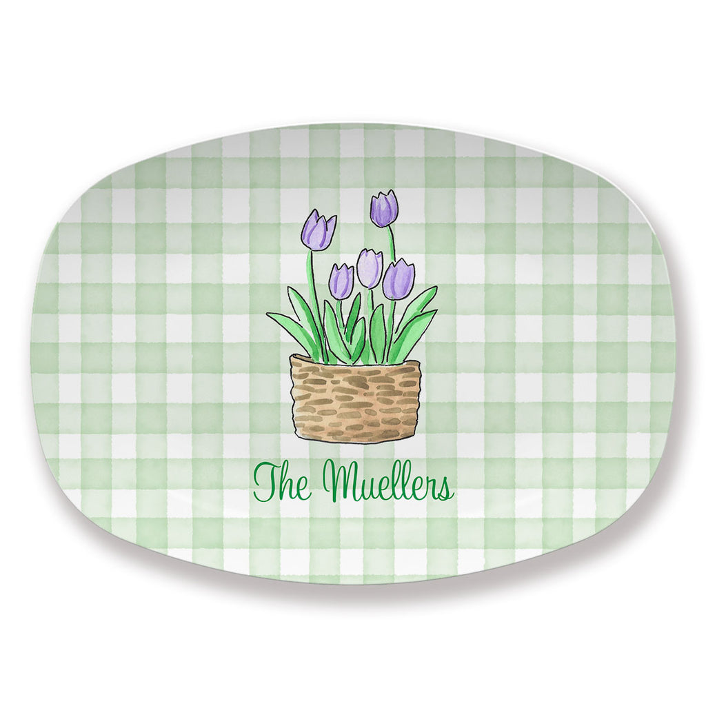 Tulip Basket Platter