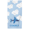 Airplane Kids beach towel