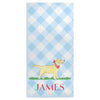 Summer Pup beach towel
