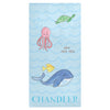 Ocean Life beach towel