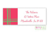 Very Merry address label - Kelly Hughes Designs