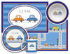 Vroom Vroom Kids Dinnerware - Kelly Hughes Designs