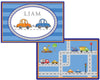 Vroom Vroom placemat - Kelly Hughes Designs