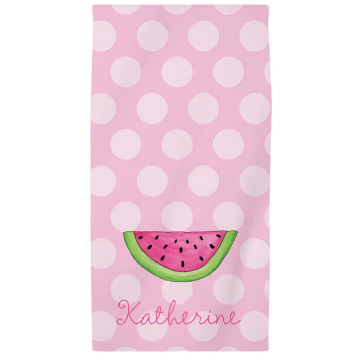 Watermelon Kids beach towel - Kelly Hughes Designs