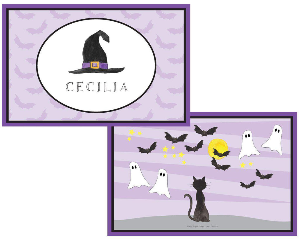Wicked Halloween Kids Dinnerware - Kelly Hughes Designs