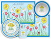 Wildflowers Kids Dinnerware - Kelly Hughes Designs