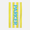 Yellow Stripes beach towel - Kelly Hughes Designs