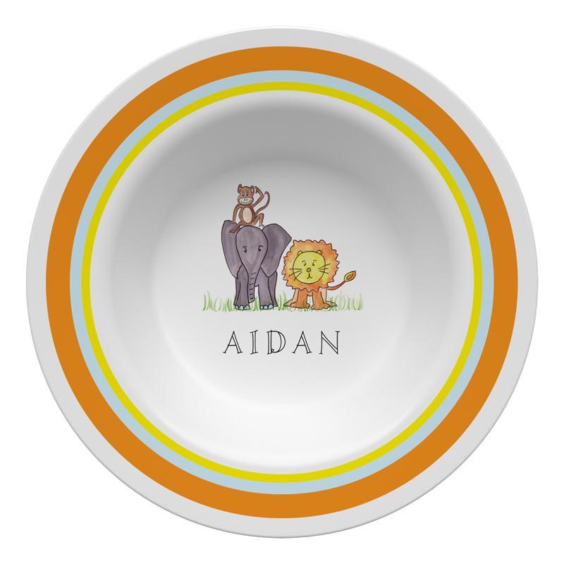 Zoo Friends Bowl - Kelly Hughes Designs