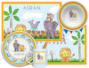 Zoo Friends Kids Dinnerware - Kelly Hughes Designs
